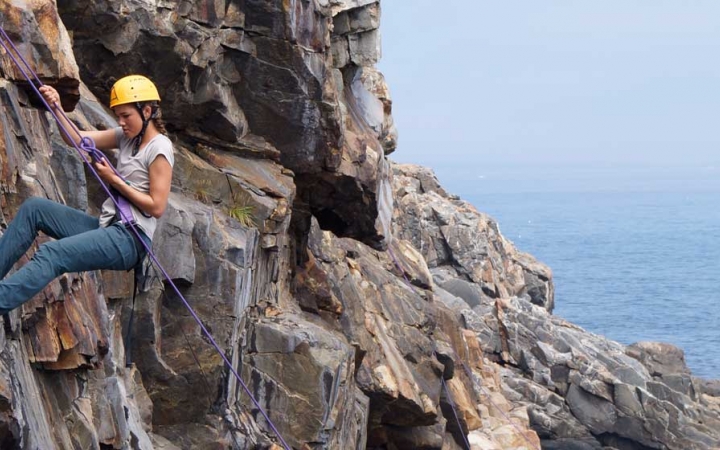 rock climbing and life skills